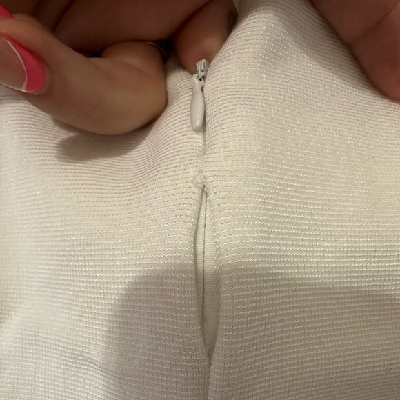 Maeve Belted White Mini Skirt - Size XS - Picture 6 of 6